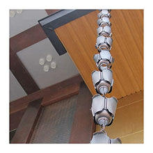 Rain Chains for Gutters Double-Layer Flower Cup Pure Copper Drainage Rain Chain Courtyard Decoration Chain Retro Courtyard Special Rain Catchers