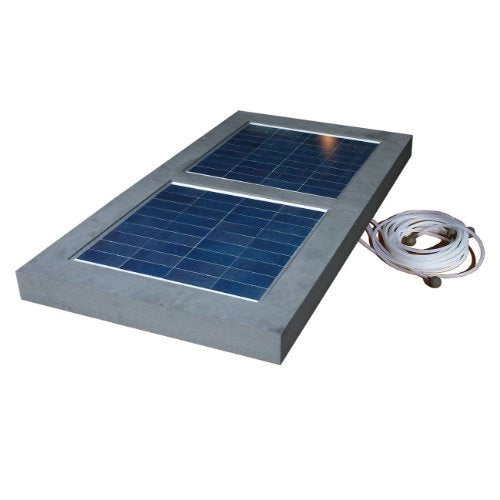 Natural Current Savior Ozone Aerator Solar Powered Filter System 120-watt