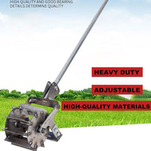 MZGYYD Garden Rotavator, Cordless Tiller Cultivator,Small Household Weed Hoe and Scarifier,Hand Push Weeding Tool,Manual Tiller and Weeder