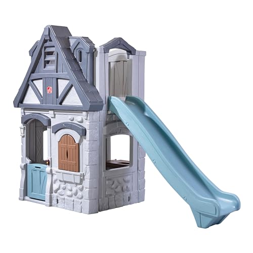 Step2 Enchanting Adventures 2-Story Playhouse & Slide Blue