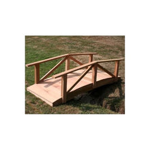 Creekvine Designs Cedar Garden Bridge - Western Red Cedar 4'