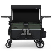 Delta Children Jeep Aries Stroller Wagon Convertible Seats Black/Green