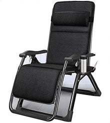 QUANGJN Sun Loungers,Reclining Chairs Lazy Couch Rocking Chair,Zero Gravity Folding Lunch Break Nap Bed with Breathable Cushion Balcony Leisure Backrest Cool Chair Sun Lo