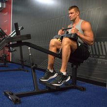 Gronk Fitness Plate Loaded Seated Calf Raise Black