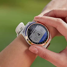 PlayBetter Garmin Approach S42 Women's Golf GPS Watch Rose Gold/Light Sand