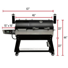 recteq DualFire 1200 Wood Pellet Smoker Grill Wi-Fi Electric