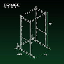 FringeSport Free Standing Squat Cage Black