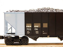 Lionel Denver & Rio Grande 100 TON Hopper 2 Pack O Gauge Black/Blue