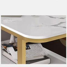 WGTYOA Sofa Rock Board Edge a Few Side Ark Contracted Bedside Table Square Sitting Room Balcony Tea