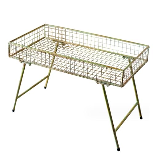 Metal Green Plant Shelf Indoor 1 Tier Outdoor Plant Stand Table For Multiple Plants Corner Narrow Plant Holder Multifunctional Flower Display Rack Floor Standing Storage Rack For Corner Balcony
