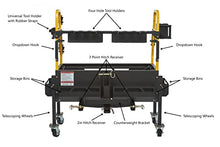 Bigtoolrack Mobile Work Station Counter-Weight and Storage Attachment Orange
