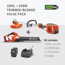 Husqvarna 320iL String Trimmer and 230iB Leaf Blower Bundle, Outdoor Tools