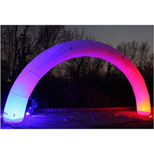 Foammaker Colorful LED Inflatable Arch for Events 12m