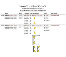 WAC Lighting DS-WD05-F35A-BZ 5-Inch Double Side Tube Arch Wall Mount, 3500K, Away from Wall