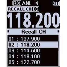 Icom IC-A25N VHF Airband Transceiver Black