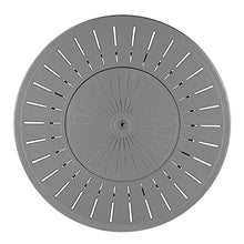 Oakland Living Round 44 in. x 44 in. Aluminum Propane Fire Pit Table with Glass Beads, Two Covers, Lid, 57,000 BTUs in Grey Finish
