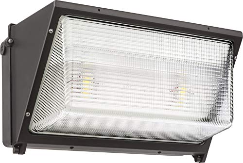 Lithonia Lighting Outdoor TWR2 LED Adjustable Light Output Wallpack in Textured Dark Bronze