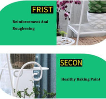Plant Stand Metal Indoor Outdoor Plant Shelf Multiple 6 Tier Corner Flower Pot Holder Stands Creative Flower Stand Wrought Iron Tiered Planter Shelves Rustproof Display Rack For Garden Balcony