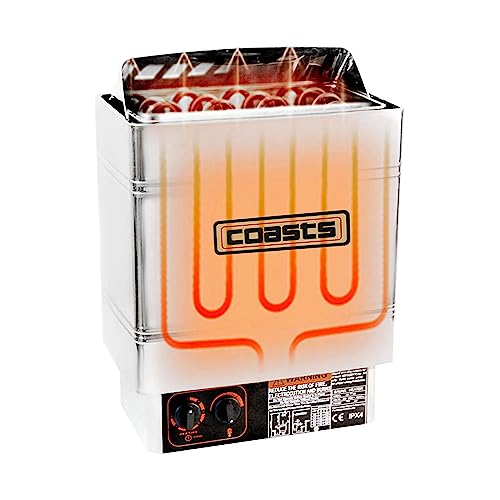 AYCHLG 9KW Stainless Steel Sauna Heater Stove with Internal Controller