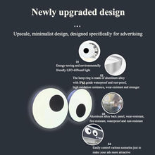 Ytyhmz Moving Big Eye Expression Lights，Advertising Decoration Light Box, Creative Dynamic Commercial Decorative Lamp,Rotating Big Eye-Shaped Led Lights, Used for Tree, Shop Sign