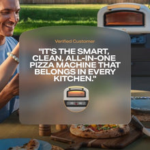 Current® Model P Smart Electric Pizza Oven, 12-Inch Stone, Slate