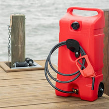 Scepter Flo N' Go Duramax Wheeled Container, Red, 14 Gallon, 2-Pack