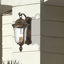 Minka Havenwood 26 3/4" Tavira Bronze Alder Silver Outdoor Wall Light