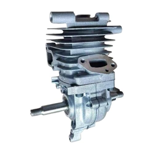 Short Block Assembly Compatible with CS-2511TES CS-2100 251TS Chainsaws - Includes Cylinder Piston Pan Crankshaft Crankcase for 25.4cc Engines(JP Original Block)