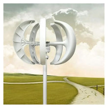 COMOAEW Wind Generator, 300W Wind Generator Kit 12V Vertical Axis 5-Blade Wind Power Unit with Controller Residential Commercial Applications,for Home Boat Marine