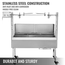 MiBoce Electric Tripod Rotisserie, Large Grill Rotisserie Spit Roaster, with 985 * 400mm Cooking Surface, Height Adjustable, for Roast Hog Lamb Outdoor Picnic