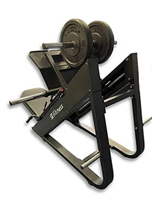SB Fitness Equipment SB-LP2500 Commercial Grade Adjustable Plate Loaded Leg Press and Calf Raise Machine Matte Black