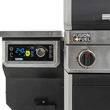 Lifetime Gas Grill and Wood Pellet Smoker Combo with WiFi and Bluetooth Control Black & Silver