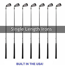 AGXGOLF Men's Right Hand Regular Flex Tour Irons Set with Graphite Shafts USA Built