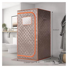 Complete Portable Home Sauna Therapy Kit Remote Control Relaxation
