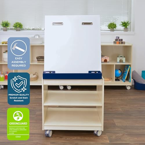 Angeles Children's Factory Mobile Art Center Wooden-Black