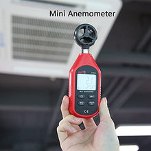 Mini Anemometer Temperature Tester Maximum Measured Wind Speed 0.1m/s Initial Wind Speed 30m/s
