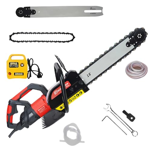 Diamond Concrete Chainsaw, Handheld Electric Masonry Wall Cutter