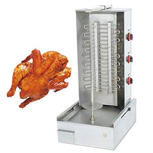Kebab Machine Electric Vertical Grill Smokeless Barbecue Grill Stoves Stainless Steel with Burners, Gyro Broilers Home Vertical Rotisserie Oven, Kitchen Barbecue Accessories