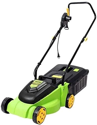 QYQCXGL Hand Push Lawn Mower Rotary Lawn Mower 1600W Electric Lawn Mower,Adjustable Mower HeightAdjustable