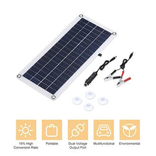 JIQHOHX Solar Panel Kit,20W Solar Panel for Solar Power Generators, Foldable Solar Portable Solar Panel with 10A Controller, Off Grid System for
