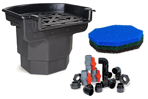 Atlantic Water Gardens BF1900 19" FilterFalls with MA1900 Matala Filter Kit and BFK100 Back Flush Kit