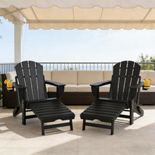 Seeheool Outdoor Folding Fire Pit Chair,Adirondack Chair Set of 2,Outdoor Fire Pit Chair