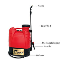 3T Group 780 Electrostatic Rechargeable Ultra Volume Spray Fogger Machine Red