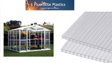 Twin Wall Polycarbonate Greenhouse Panels | Greenhouse Panels | Polycarbonate Roof Panels | Hurricane Panels | Clear, Light Weight | 8mm | Size: 36" x 72" | 5 Pack