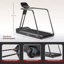 Sunny Health & Fitness Endurance Cardio Treadmill Black