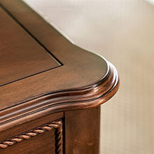 living room table Luxury Wooden Side Table with Manual Gold Painting, 22.8 "Square Sofa End Table with Drawer and Open Shelf, Exquisite Small Coffee Table For Any Room outdoor side table ( Color : Bla