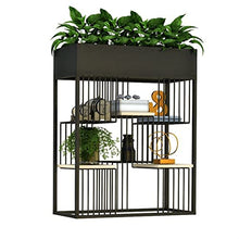 Flower Stand,Multifunctional Storage Shelf Display Rack Storage Shelf,Multi-Layer Flower Pot Stand Balcony Floor,for Indoor Balcony Study Living Room (Size : 12030110cm) ()