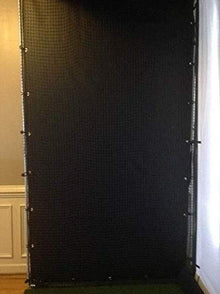 SPECTRUM GOLF SIMULATORS Golf Cage 10 x 10 x 5 3/4 inch with Net, Panels, Pads, and Screen