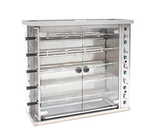 OMCAN 47″ NATURAL GAS ROTISSERIE WITH 5 SPITS FOR 20 CHICKENS 105,000 BTU 47495