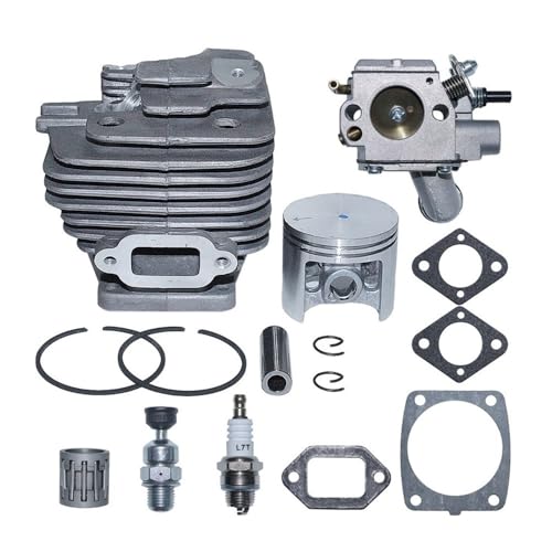 47mm Cylinder Piston Kit Fit For MS361 MS 361 Decompression Chainsaw Replacement Spare Tool Part
